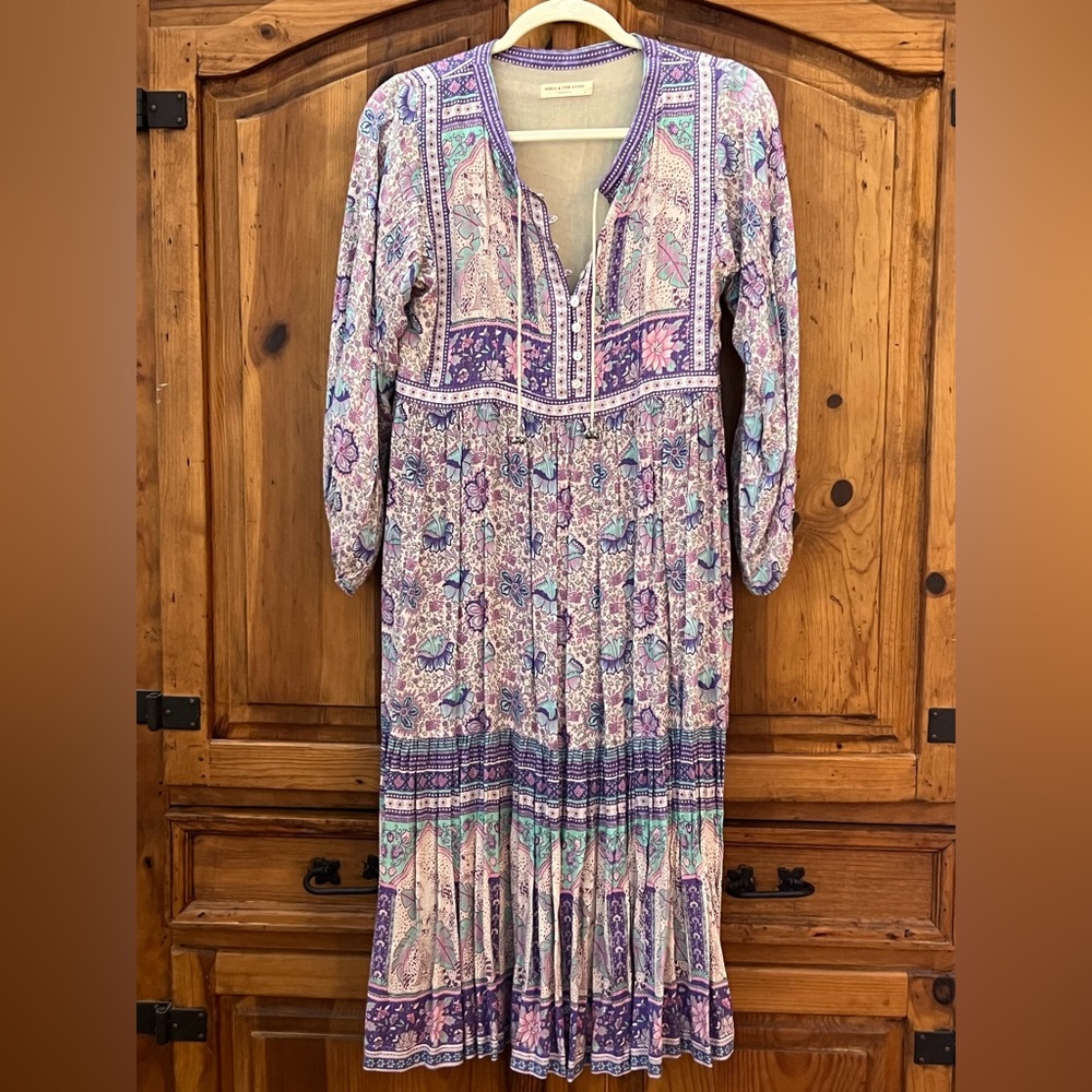 Spell Poinciana Dress in Lilac - Picture 2 of 12